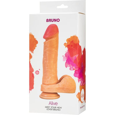 Alive - Bruno Realistic Penis 22 Cm - Lifelike Pleasure & Satisfaction | Discreet UK & EU Shipping