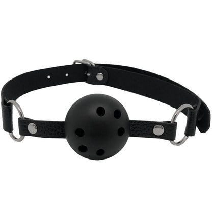 Enhance your BDSM play with Alive Discretion Breathable Gag. Body-safe, adjustable, breathable design for comfort and safety. Available in red and black.3