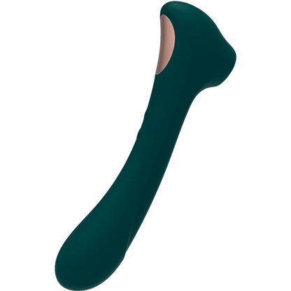 Experience multifaceted pleasure with the Alive Clitoral Sucker Vibrator. Ergonomic design, 10 vibration and suction modes, splash-proof, and body-safe material.10