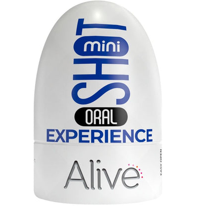 Experience unmatched pleasure anywhere with the discreet, portable Alive - Shot Experience Mini Masturbator Oral, designed for ultimate convenience and satisfaction.5