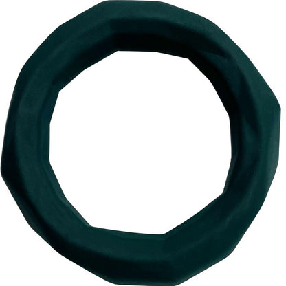 Enhance your intimate moments with the Alive - Stellar Cock Ring Green, designed for comfort, improved performance, and adventurous fun with its water-resistant features.