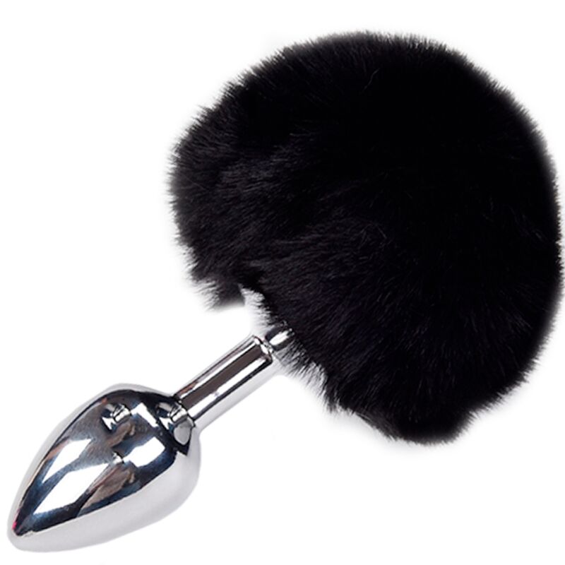 Experience anal pleasure with the Alive Anal Plug Metal Fluffy. Made of body-safe metal, with a smooth design, fluffy pompom, and heat/cold options for added sensation.2