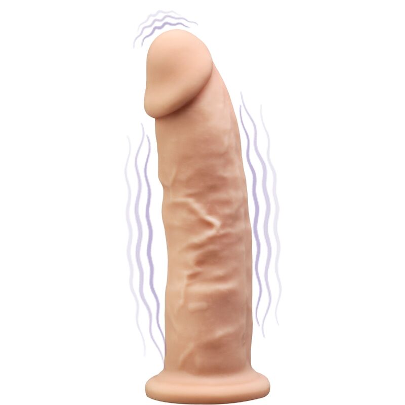 Silexd - Model 1 Realistic Penis Vibrator Silicone Premium Silexpan 17.5 Cm