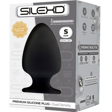 Silexd - Model 1 Anal Plug Premium Silexpan Silicone Premium Thermoreactive Size S