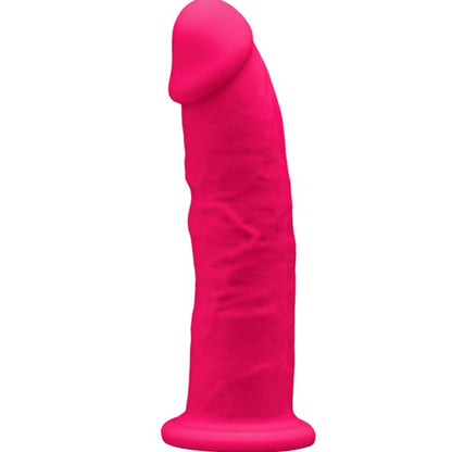 Silexd - Model 2 Realistic Penis Premium Silexpan Silicone Fuchsia 15 Cm