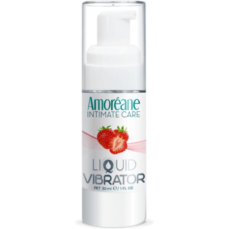 Amoreane Vibrating Liquid delivers tingling vibrations and heightened pleasure with Amazonian plant extracts. Safe, edible, and strawberry-flavored gel.78