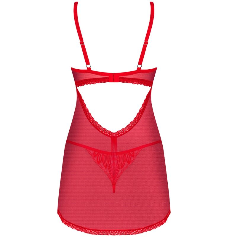 Obsessive - Chilisa Babydoll Y Thong Xs/S