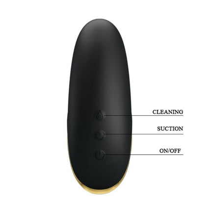 Pretty Love - Black Rechargeable Luxury Suction Massager