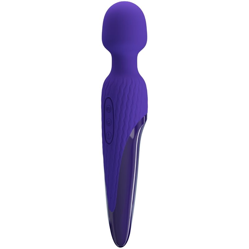 Pretty Love - Antony Youth Wand Vibrator Violet Heat Effect