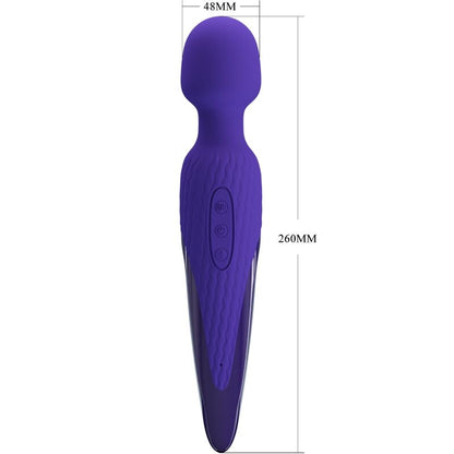 Pretty Love - Antony Youth Wand Vibrator Violet Heat Effect