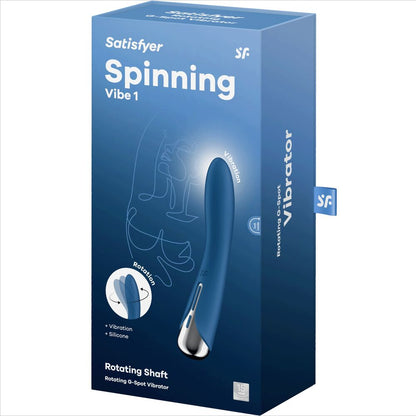 Satisfyer - Spinning Vibe 1 G-Spot Blue Rotator Vibrator