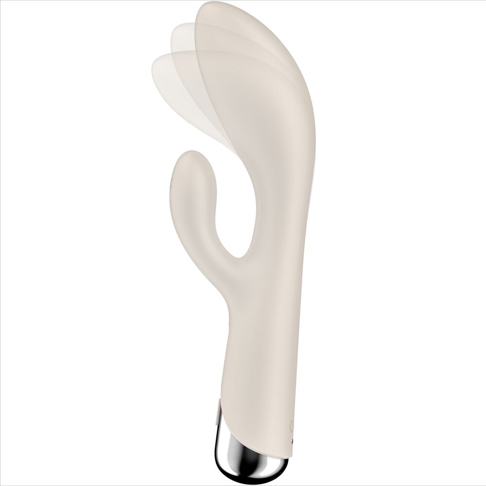 Satisfyer - Spinning Rabbit 1 Clitoris And G-Spot Stimulation Beige