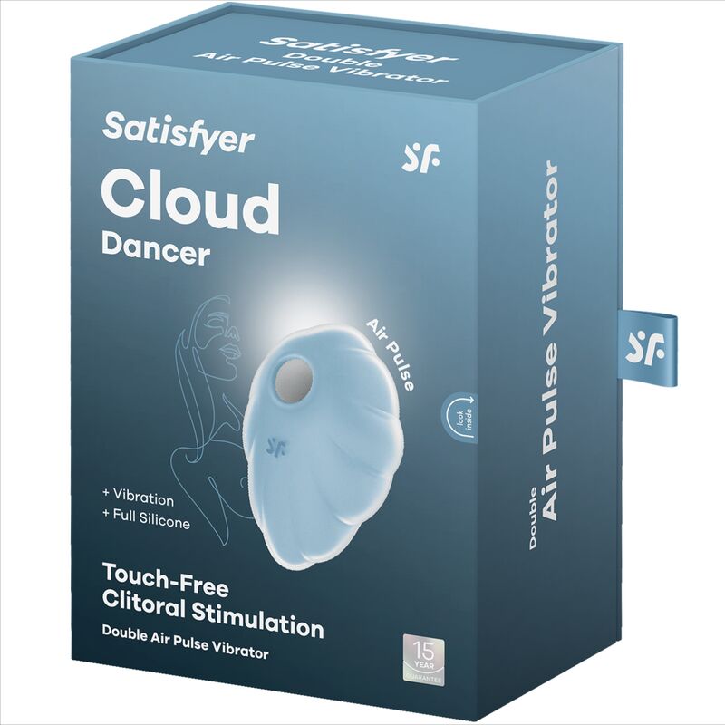 Satisfyer - Cloud Dancer Blue Air Pulse Vibrator