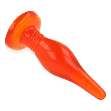 Baile - Red Soft Touch Anal Plug 14.2 Cm