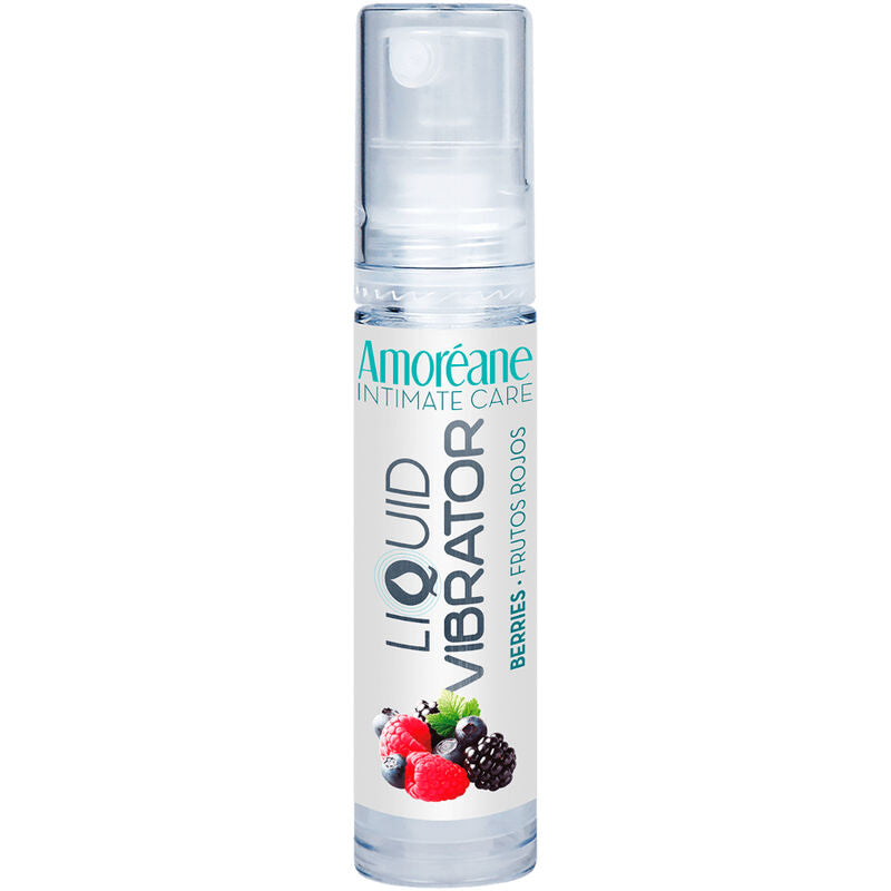 Amoreane Vibrating Liquid delivers tingling vibrations and heightened pleasure with Amazonian plant extracts. Safe, edible, and strawberry-flavored gel.4