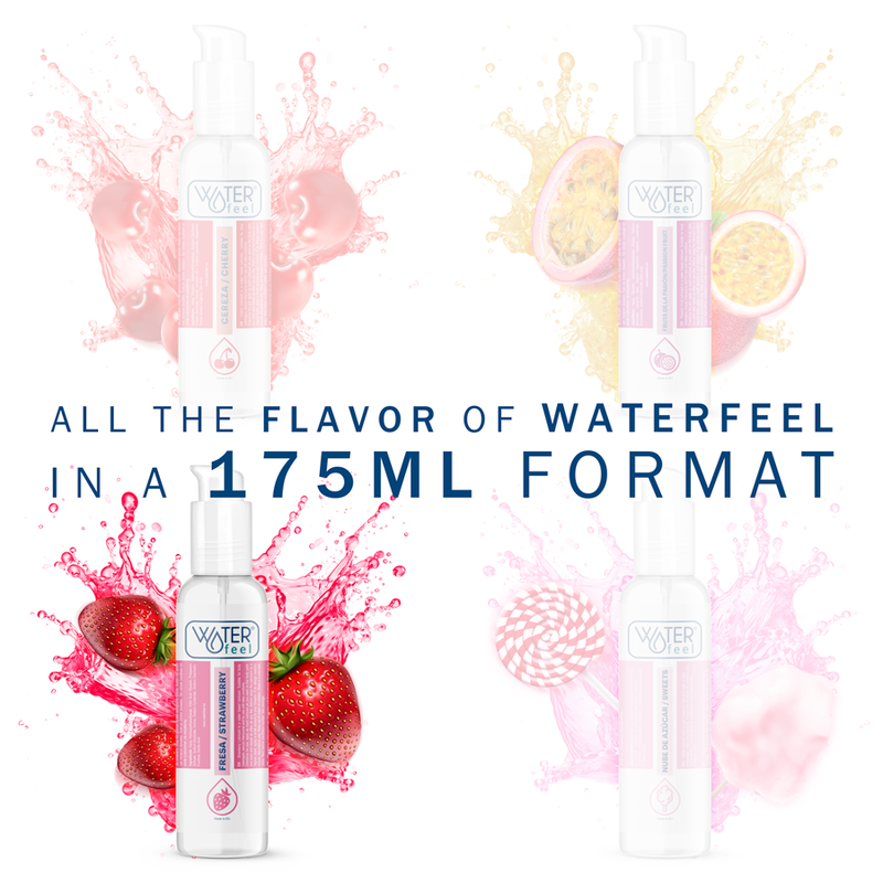 Waterfeel - Strawberry Water Based Lubricant 175 Ml