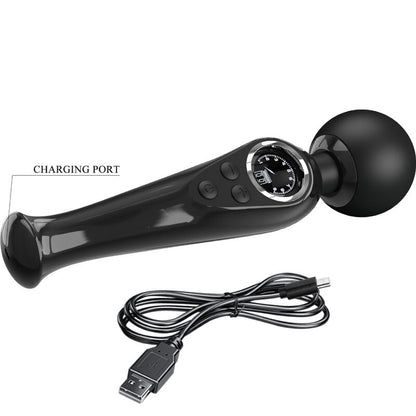 Pretty Love - Skyler Vibrator Wand Black