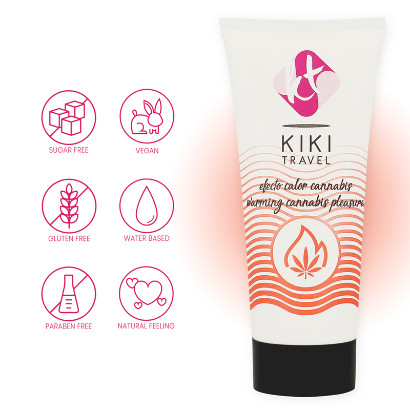 Kik� Travel - Cannabis Hot Effect Lubricant 50 Ml