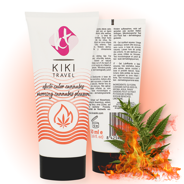 Kik� Travel - Cannabis Hot Effect Lubricant 50 Ml