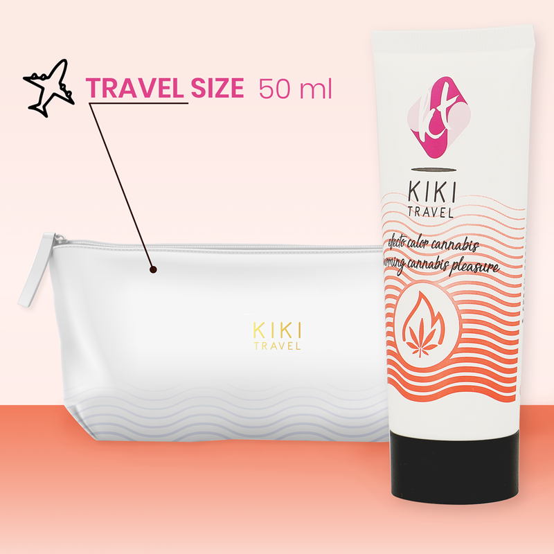 Kik� Travel - Cannabis Hot Effect Lubricant 50 Ml