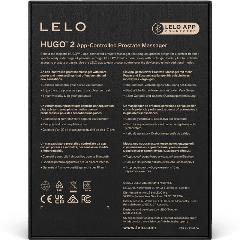 Lelo - Hugo 2 Green Prostate Massager