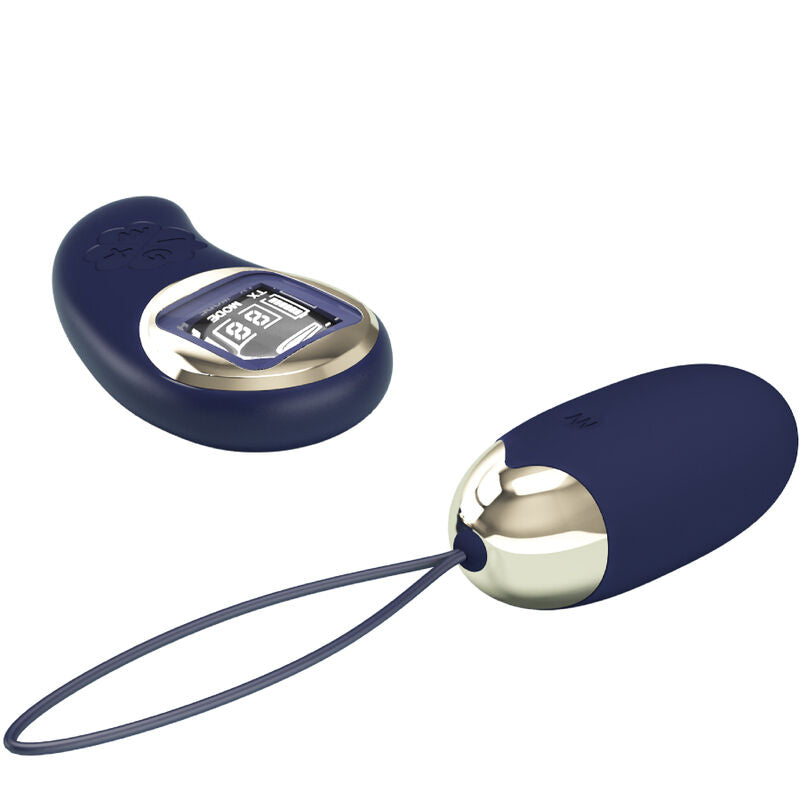 Pretty Love - Mina Vibrating Egg Remote Control Blue