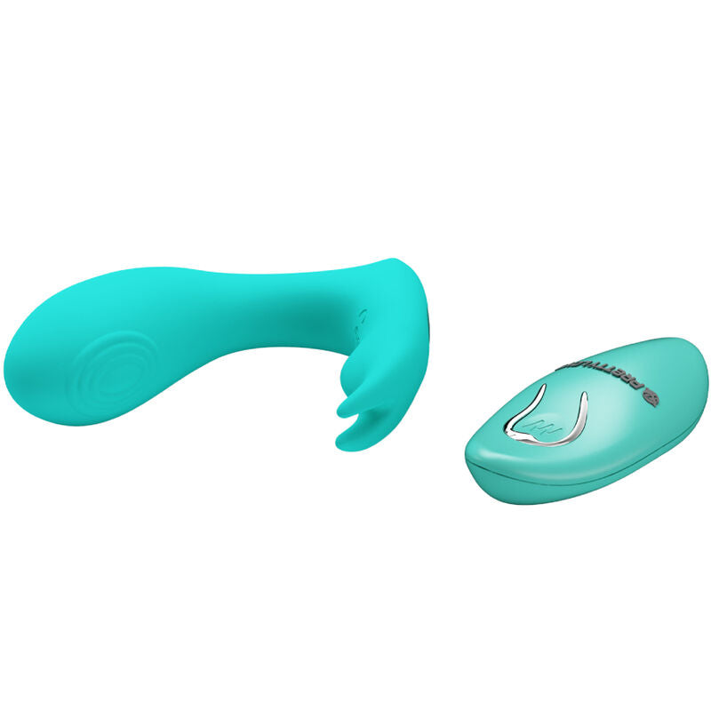 Pretty Love - Idabelle Vibration & Pulsation Remote Control Blue