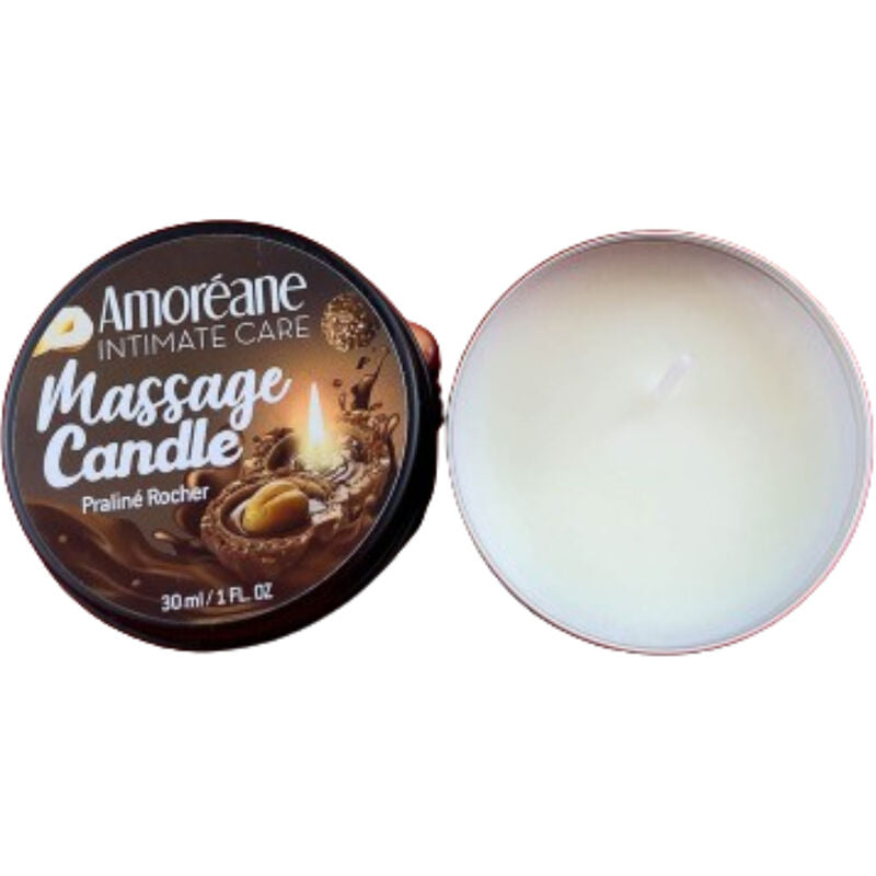 Transform intimate moments with Amoreane Massage Erotic Candle. Handmade, skin-safe oil with 8 captivating aromas for sensual massages. Made in Spain.6