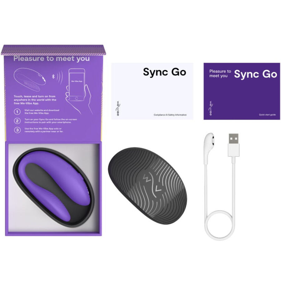 We-Vibe - Sync Go Dual Stimulator Violet