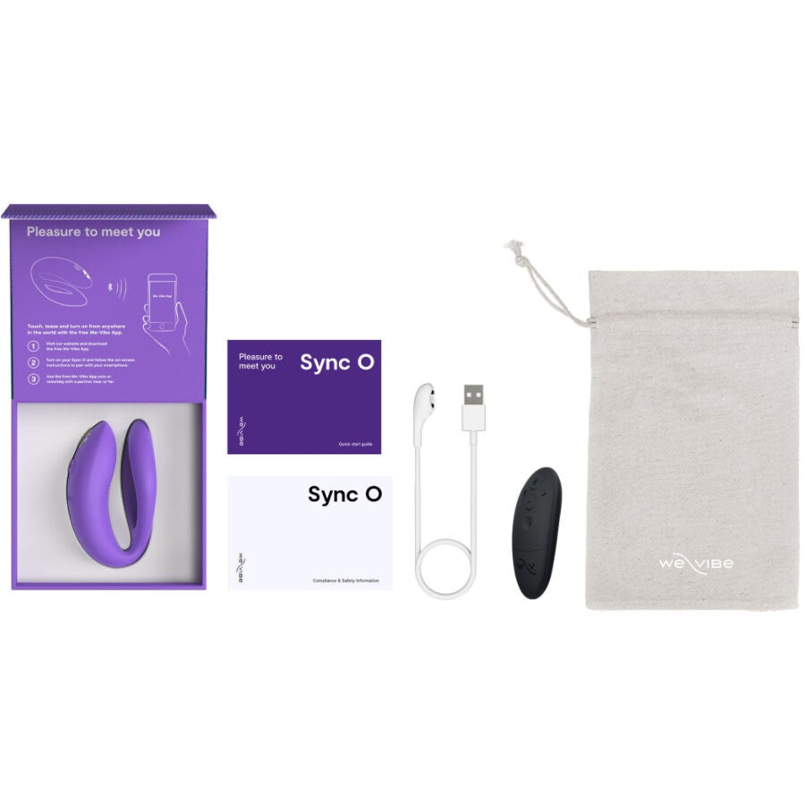 We-Vibe - Sync O Flexible Vibrator Remote Control Violet