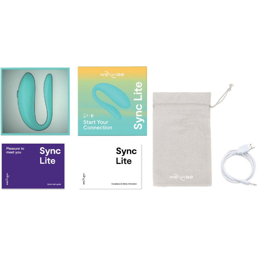 We-Vibe - Sync Lite Clitoris Stimulator Turquoise