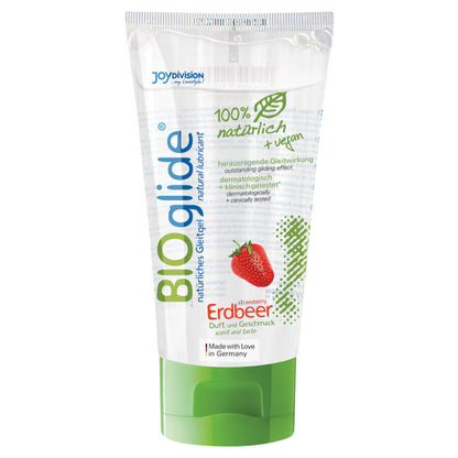 Joydivision Bioglide Flavoured Water-Based Lubricant – Lubricants – Strawberry – product photo 2