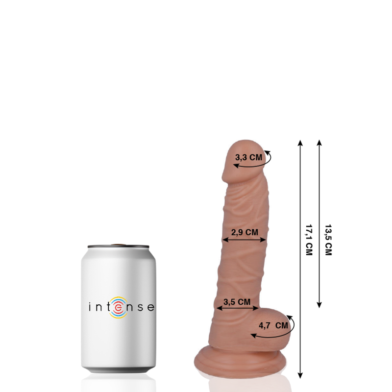 Mr Intense - 7 Realistic Cock 17.1 Cm -O- 2.9 Cm