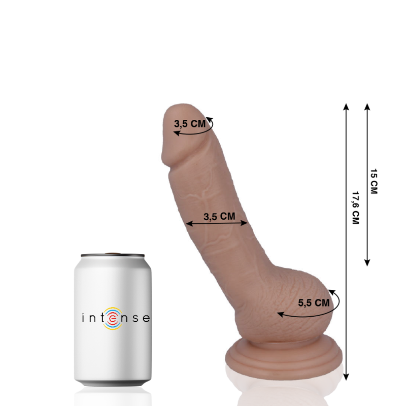 Mr Intense - 8 Realistic Cock 17.6 Cm -O- 3.5 Cm