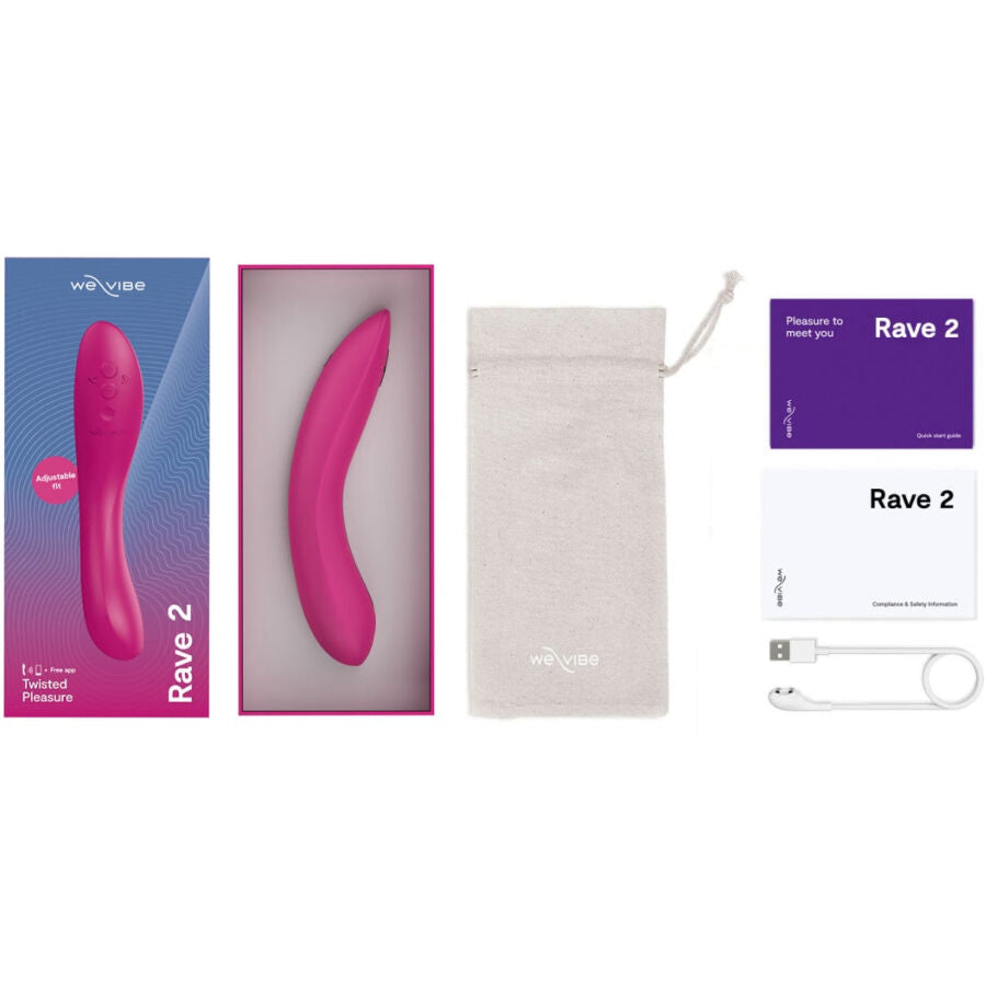 We-Vibe - Rave 2 G-Spot Vibrator Pink