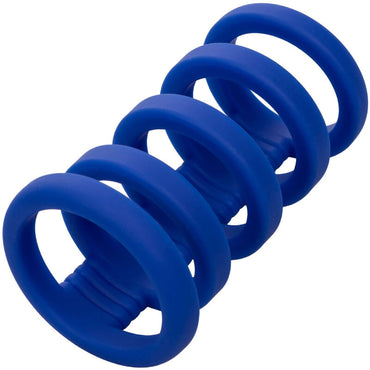 Maximize pleasure and performance with the Admiral Xtreme Penis Cage. Made from liquid silicone, this multi-ring cage offers secure support, enhancing stamina and sensitivity.1