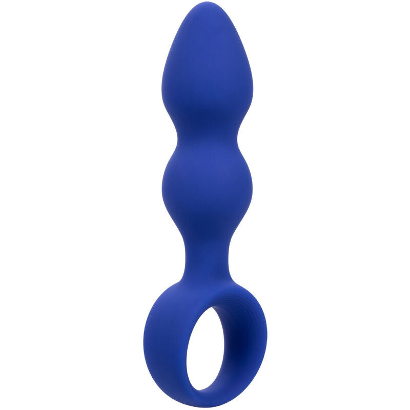 Elevate pleasure with the Admiral Advanced Anal Plug. Made from soft, seamless silicone with a beaded structure and easy-grip handle, this flexible probe ensures comfort and control.1