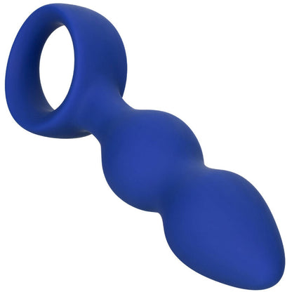 Elevate pleasure with the Admiral Advanced Anal Plug. Made from soft, seamless silicone with a beaded structure and easy-grip handle, this flexible probe ensures comfort and control.2