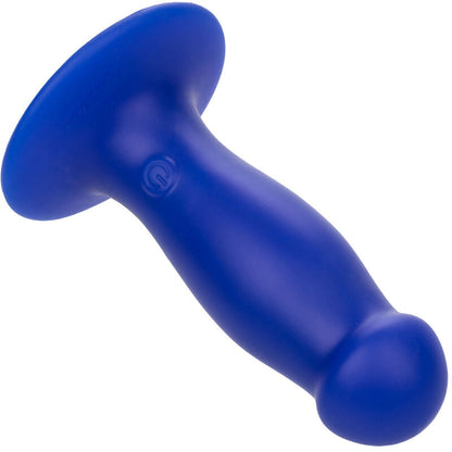 Discover the Admiral Anal Plug Vibrator Blue. Liquid silicone, 10 vibration modes, waterproof design, and memory chip for tailored pleasure in or out of water.2