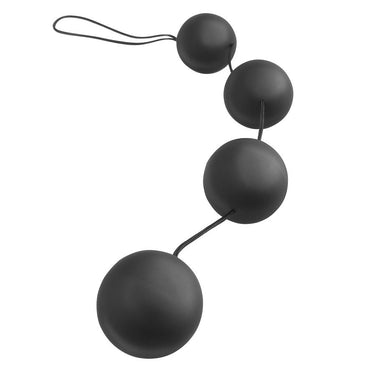 Explore thrilling sensations with Anal Fantasy Vibrating Anal Balls. Body-responsive vibrations, phthalate-free, and perfect for beginners or advanced users.1