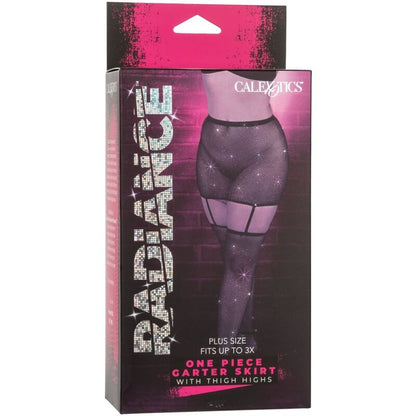 Radiance - Garter Skirt Thigh Highs Plus Size