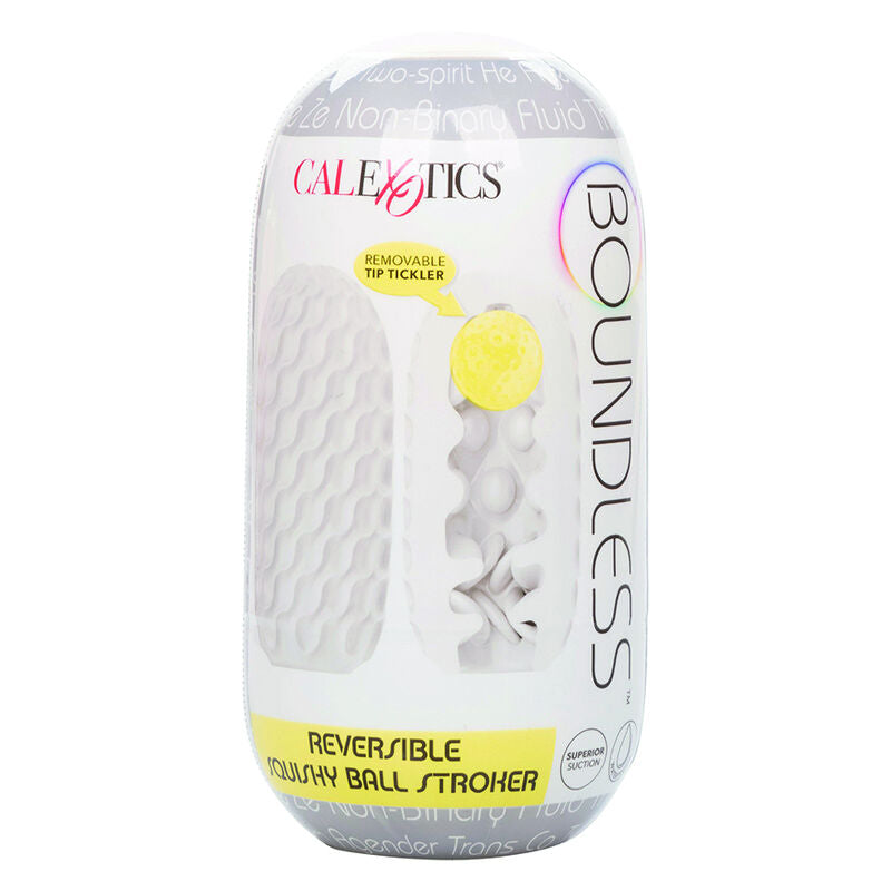 California Exotics - Boundless Reversible Squishy Ball Stroke Grey