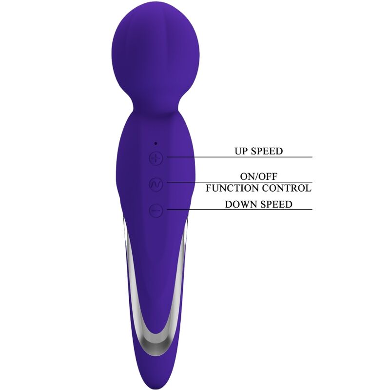 Pretty Love - Walter Vibrator Wand Purple