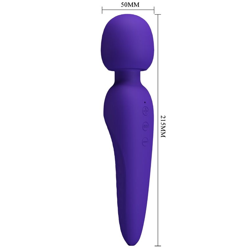 Pretty Love - Meredith Massager 12 Vibration Modes Purple