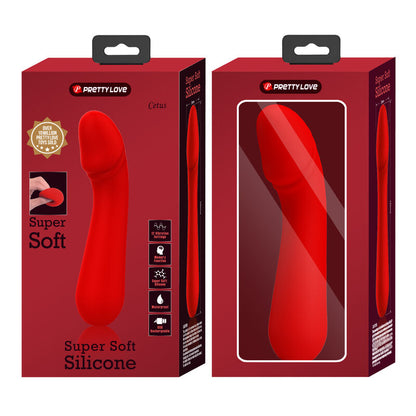 Pretty Love - Cetus Rechargeable Vibrator Red