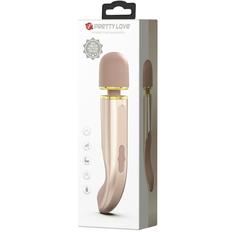 Pretty Love - Massager 7 Vibration Modes Champagne