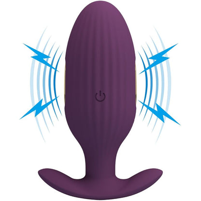 Pretty Love - Jefferson App Controlled Anal Plug Purple