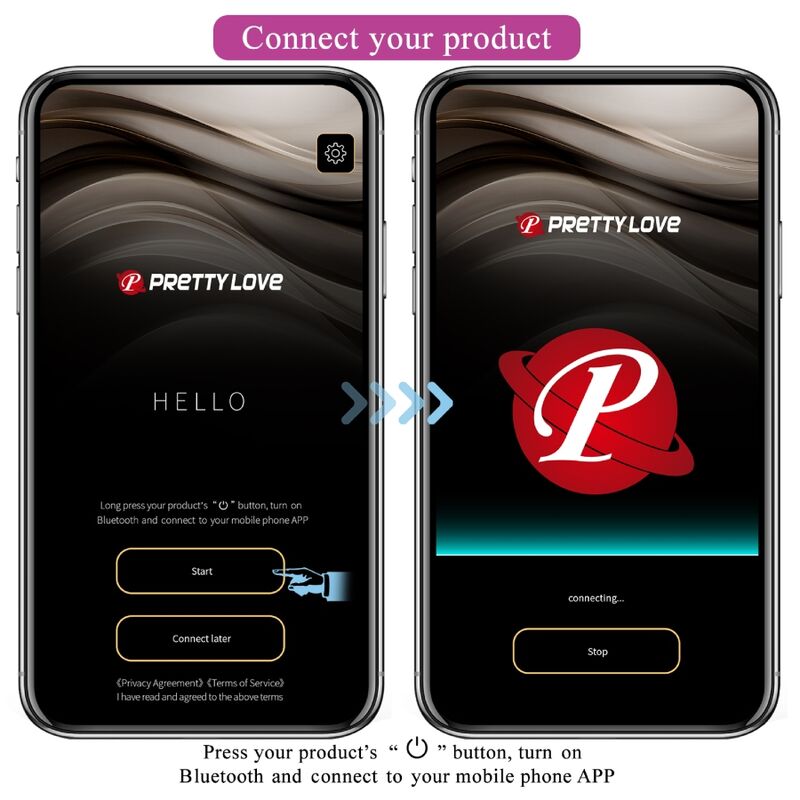 Pretty Love - Jefferson App Controlled Anal Plug Purple