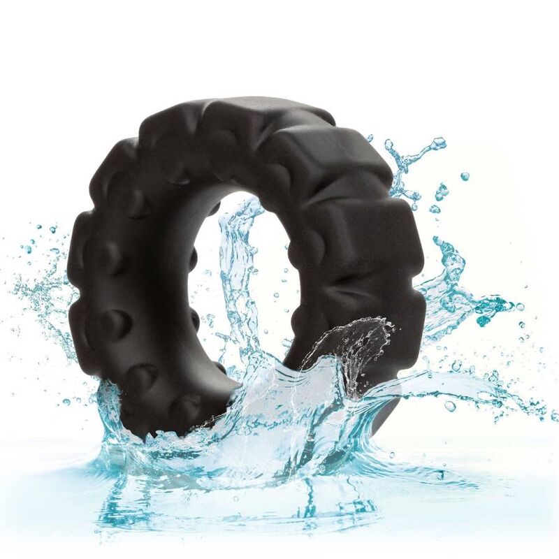 California Exotics - Alpha Prolong Tread Ring Black