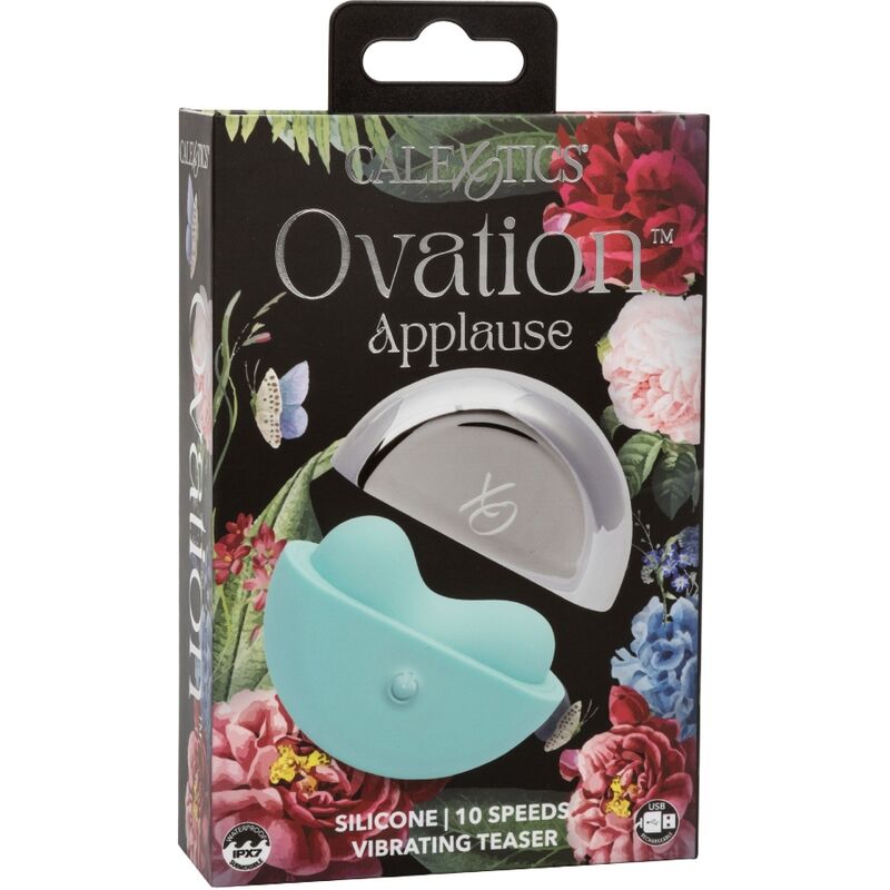 California Exotics - Ovation Applause Stimulator Aqua Green